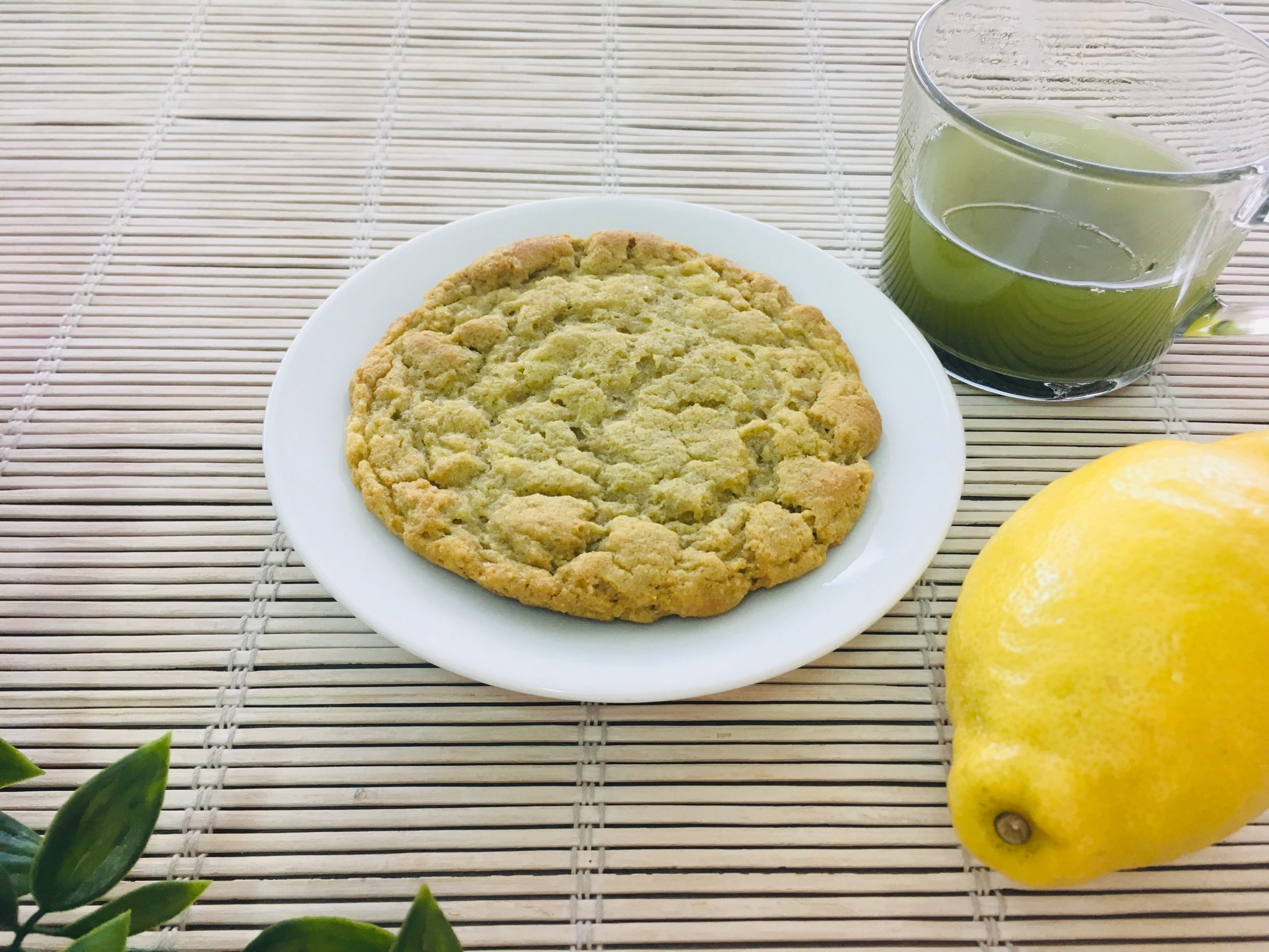 cookie te matcha limon
