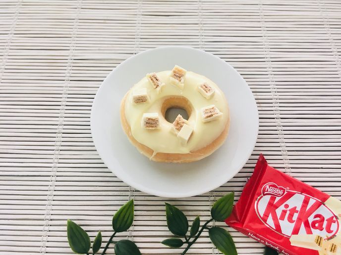 donut choco blanco kit kat bkanco