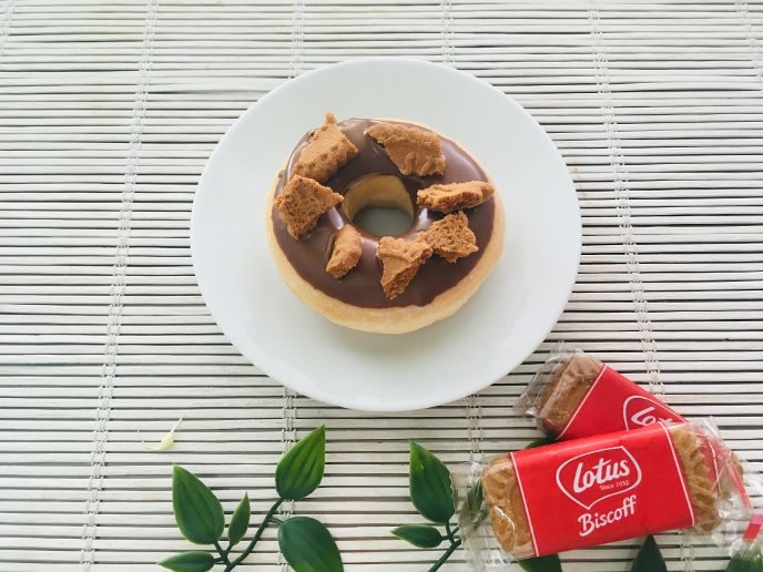 donut choco galleta Lotus