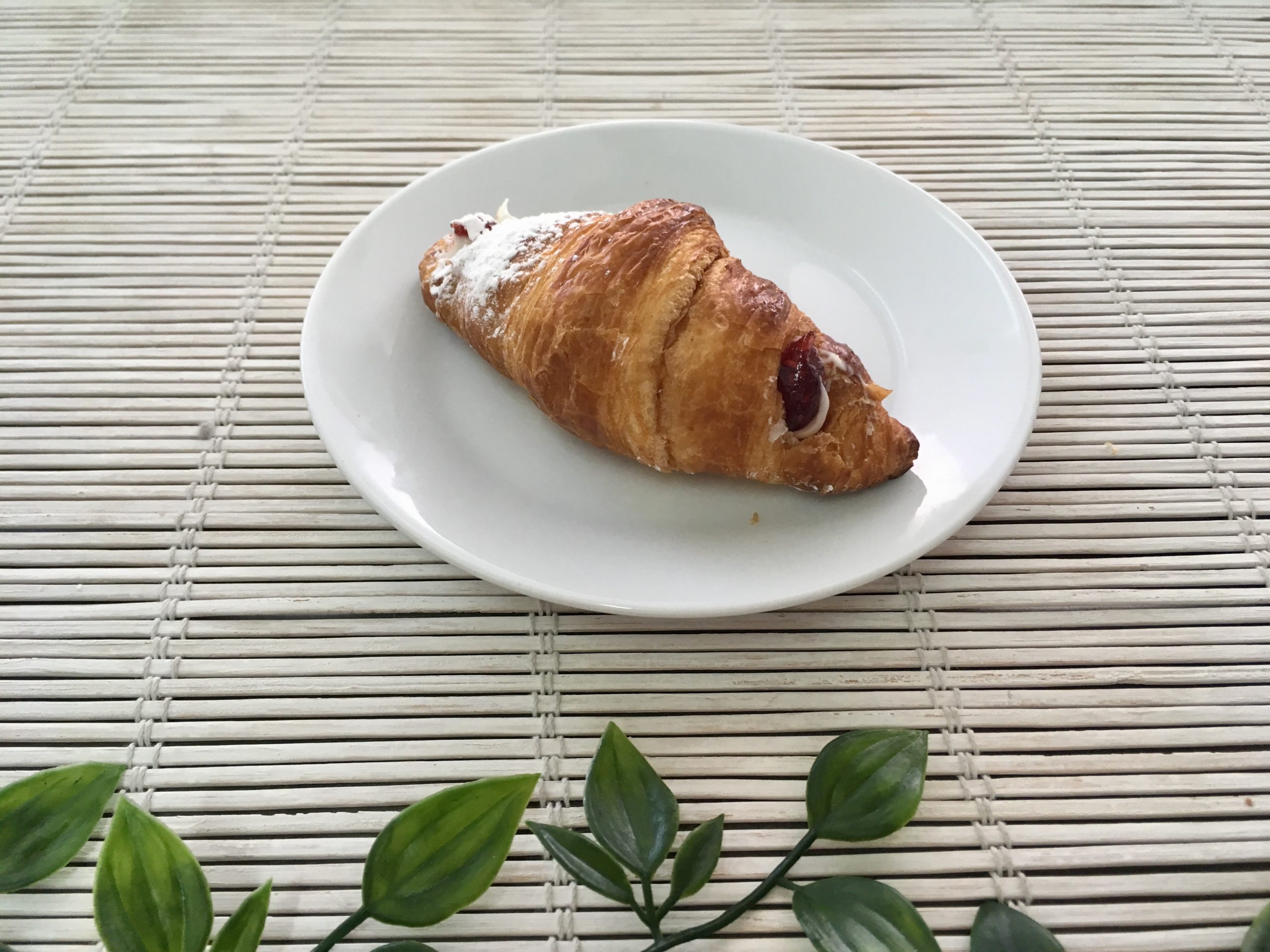 mini coirssant frambuesa choco blanco