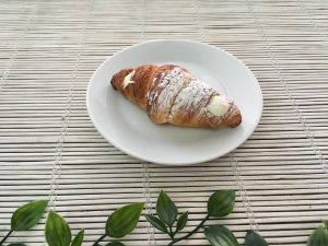 mini croissant choco blanco