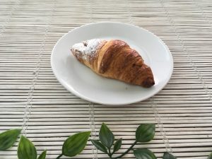mini croissant dulce leche