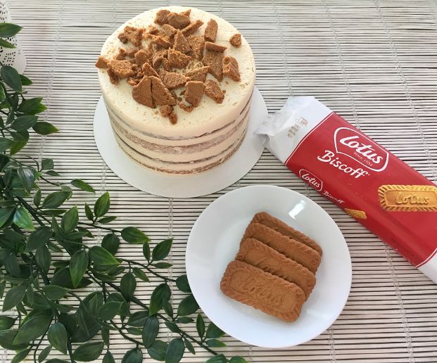 tarta Naked Galletas Lotus